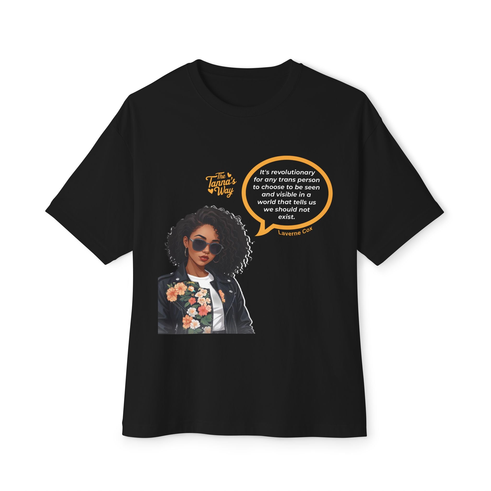 Laverne Cox | Unisex Oversized Boxy Tee